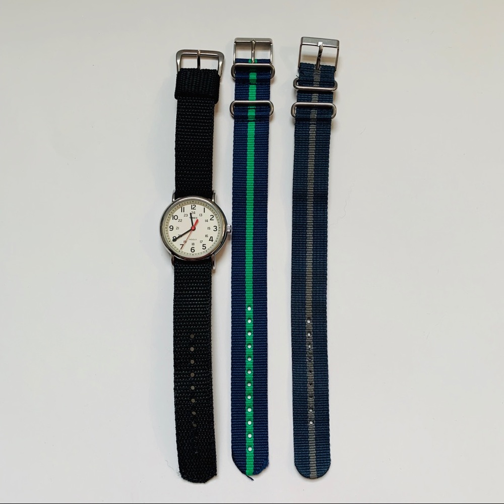 Timex Watch with Interchangeable Bands